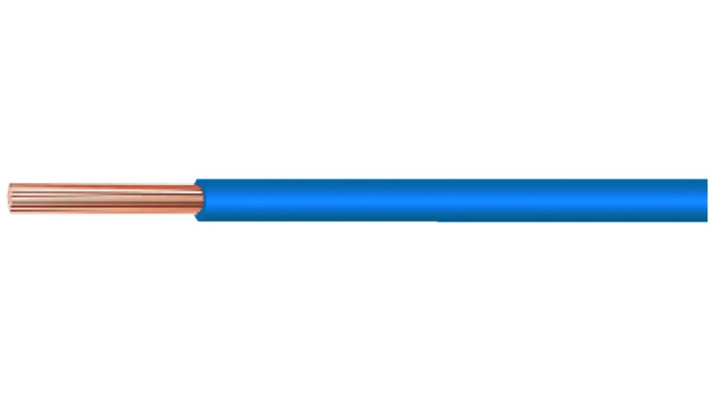 8888 SiF/SiFF Series Blue 0.75 mm² Hook Up Wire, 18 AWG, 100m, Silicone Insulation, 23403