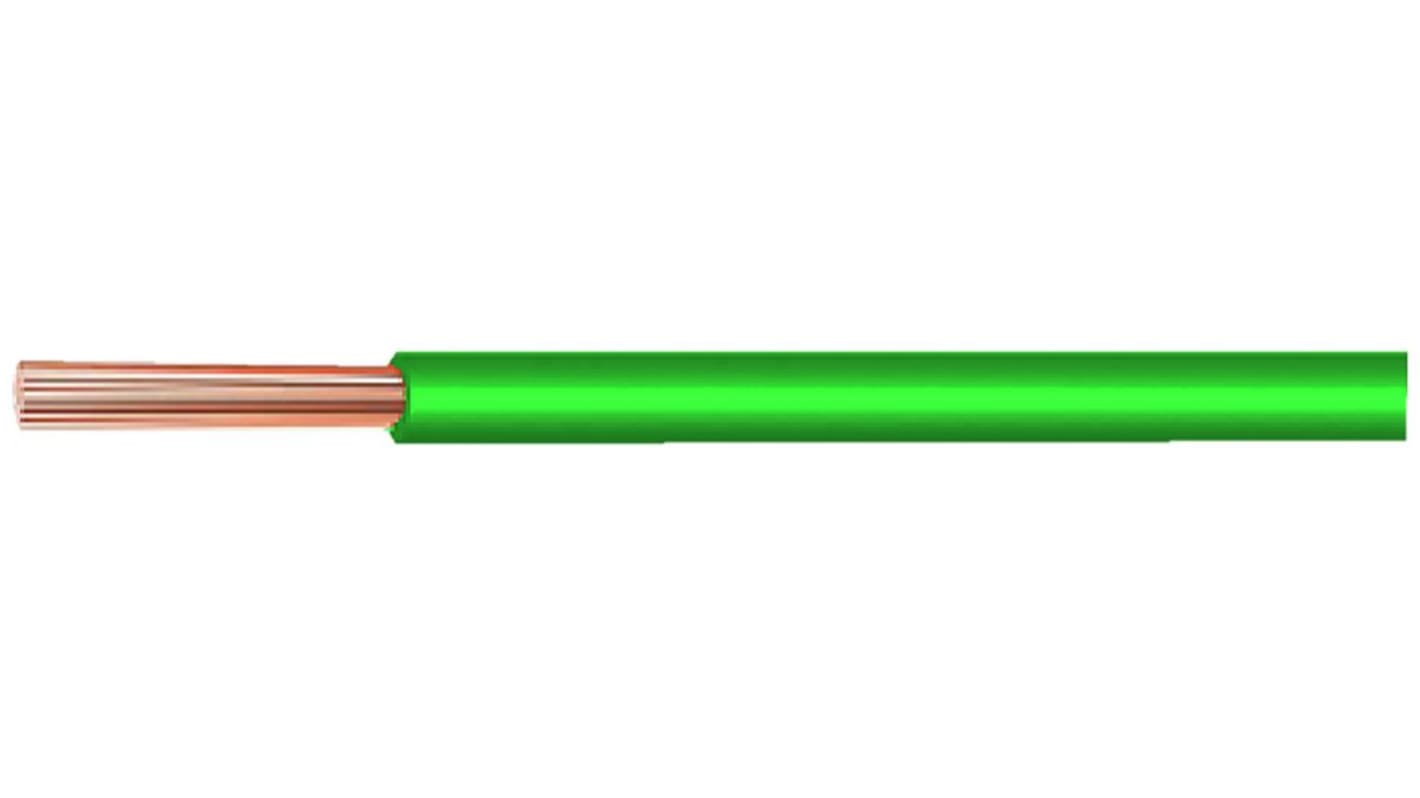 Helukabel Einzeladerleitung 0,5 mm², 20 AWG 100m Grün PVC isoliert