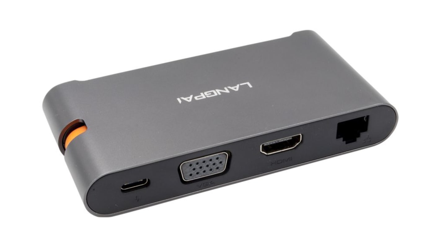 Exsys Docking-Station, USB 3.1, mit HDMI, VGA, 7 x USB Ports USB C-Anschl.