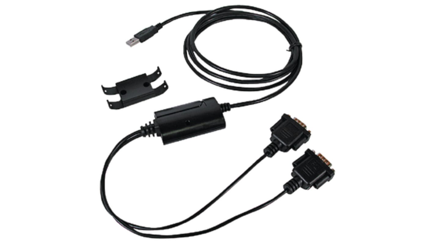 Exsys USB 2.0 USB A Male to D-sub, 9 Pin Male USB Serial Cable Adapter