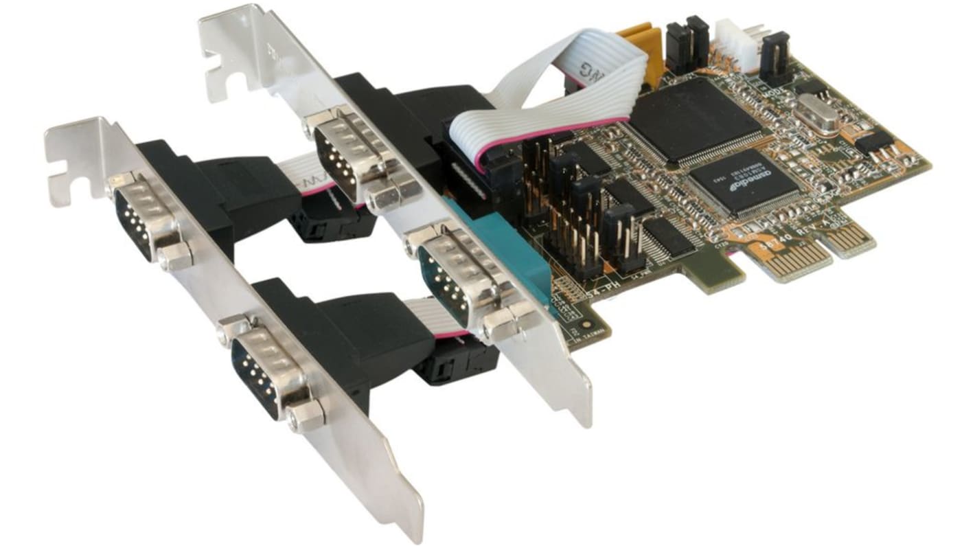 Exsys 4 Port PCIe Network Interface Card