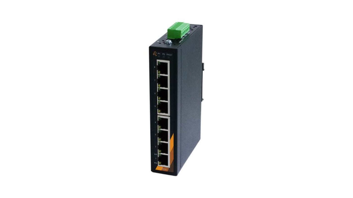 Exsys EX-6205, Unmanaged 8 Port Switch