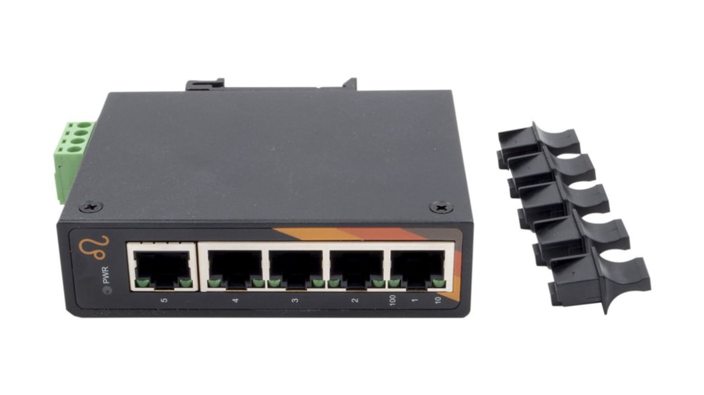 Exsys EX-6220, Unmanaged 5 Port Gigabit Switch