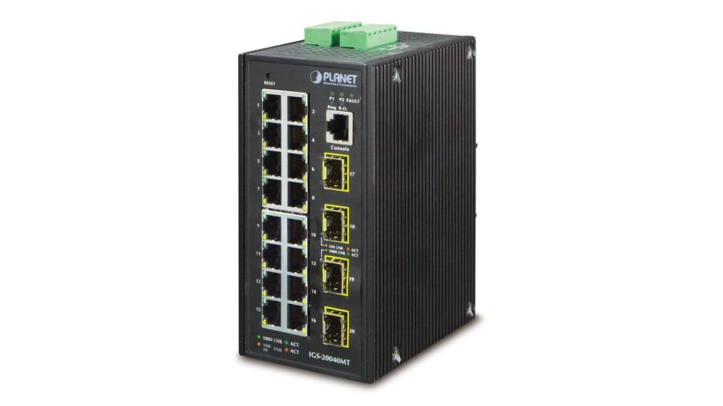 Planet IGS-20040MT, Managed Switch 20 Port Managed Switch