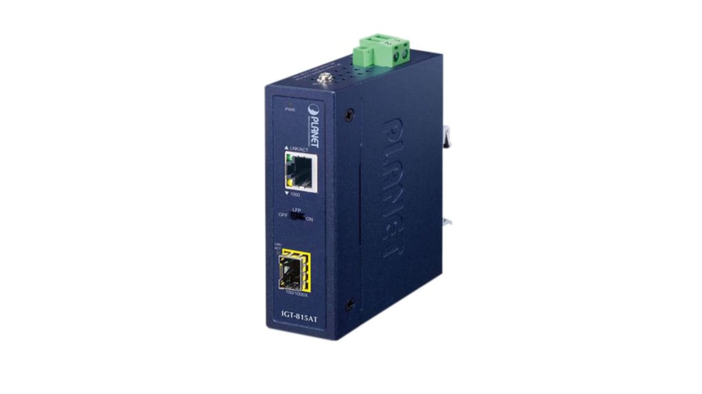 Planet イーサネットメディアコンバータ SFP 120km