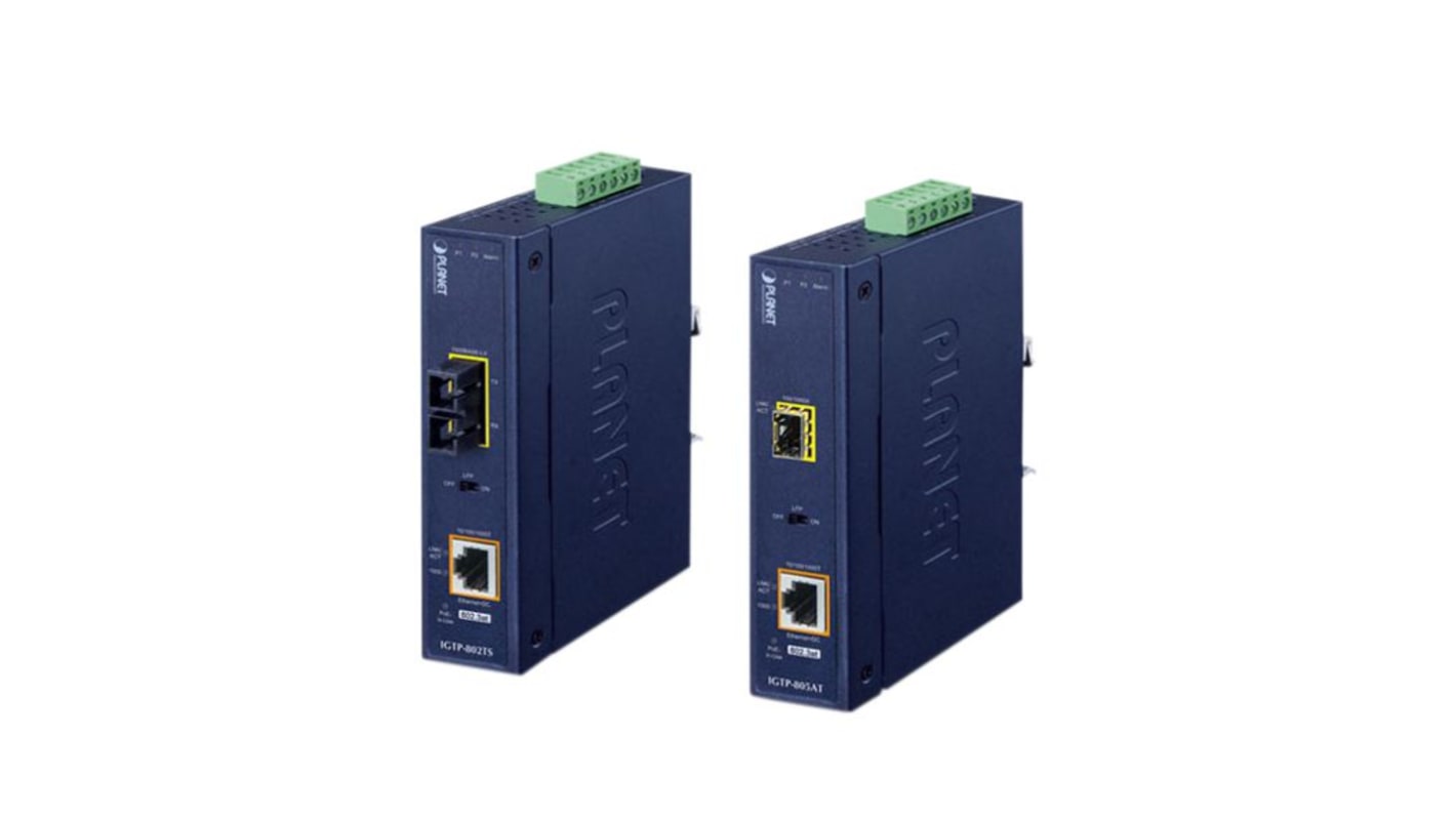 Konwerter mediów sieciowych, SC, Wielomodowy, 20km, 10/100 Mbit/s, 1000 Mbit/s