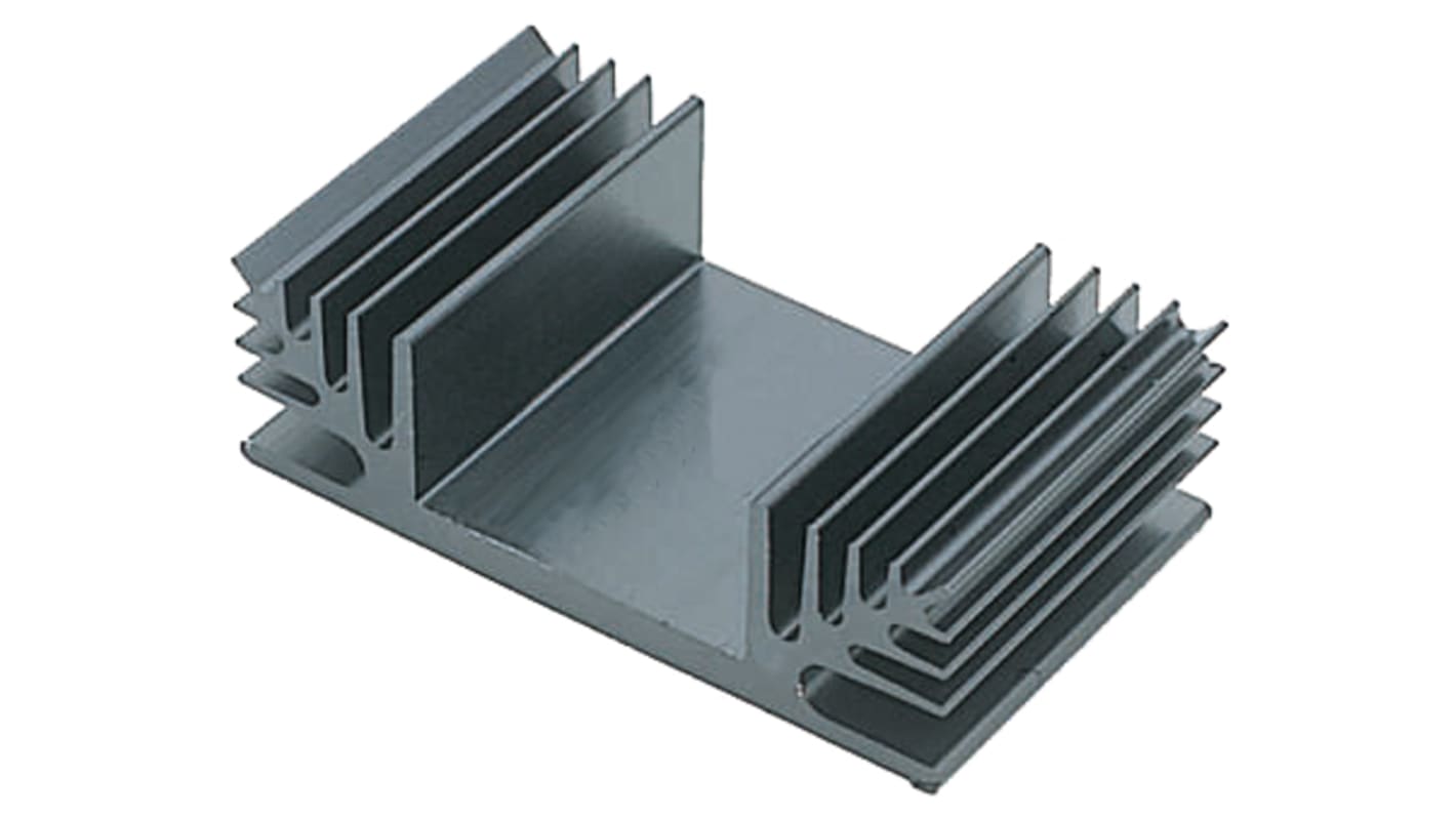 Austerlitz Electronic Heatsink, 3K/W, 100 x 65 x 20mm