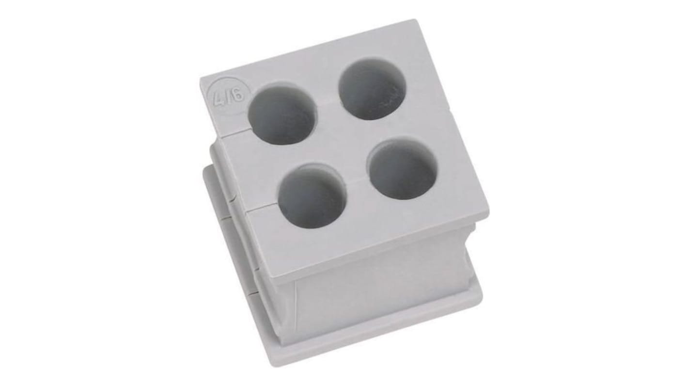 Icotek Grey Elastomer 888mm Cable Grommet KT 4/3