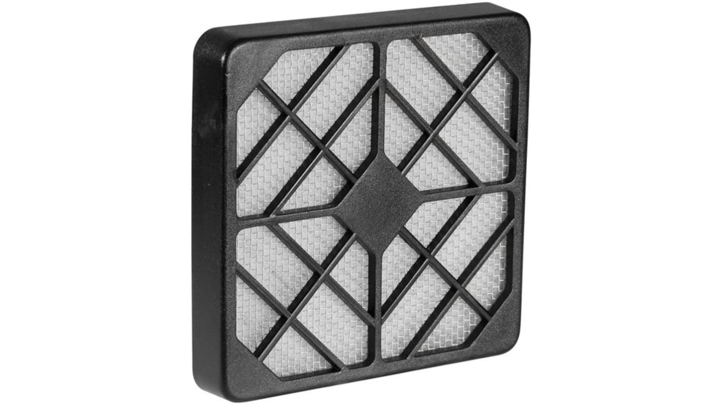 Szűrőventilátor Műanyag, 80mm-es ventilátorhoz, 86 x 86mm