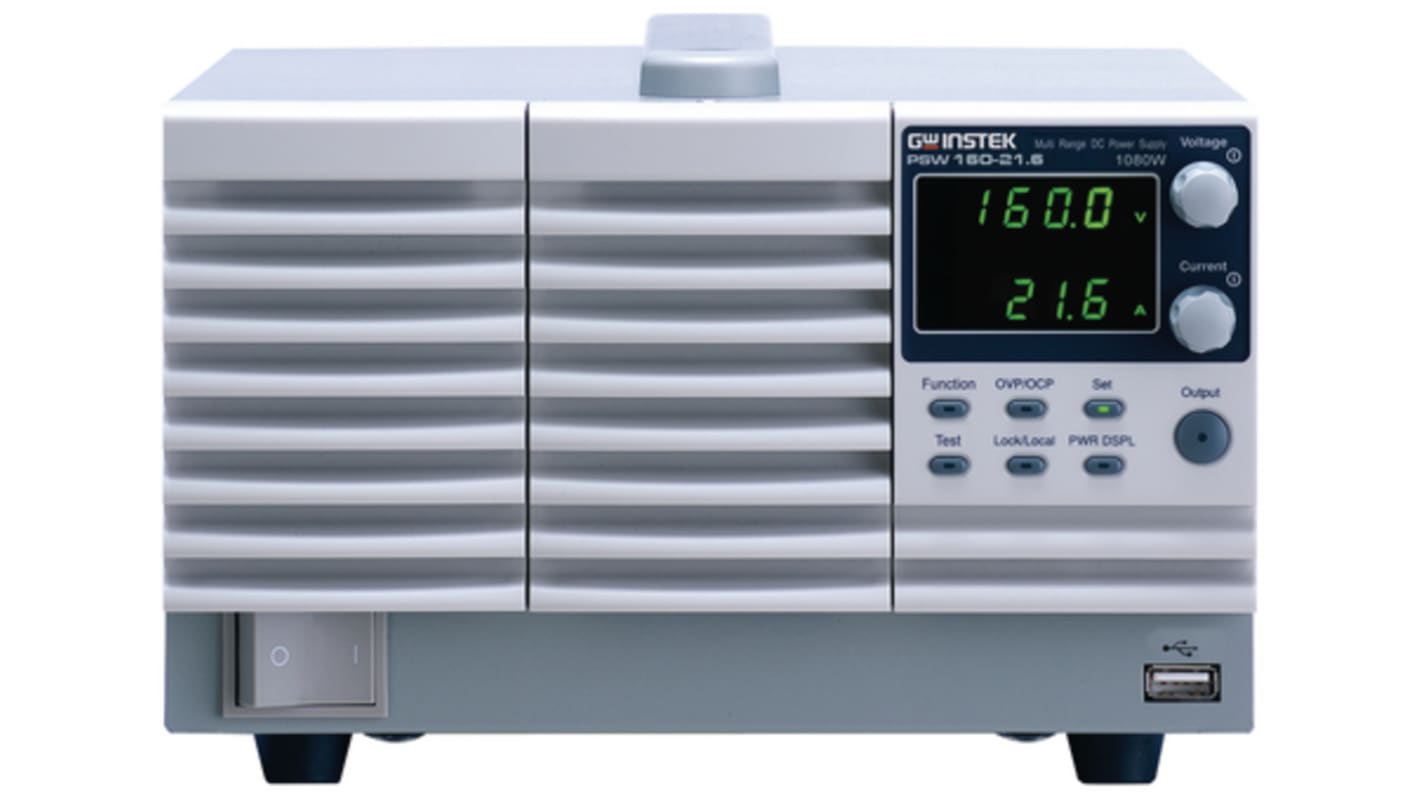 Zasilacz laboratoryjny 160V 21.6A GW Instek 1.08kW Zasilacz laboratoryjny