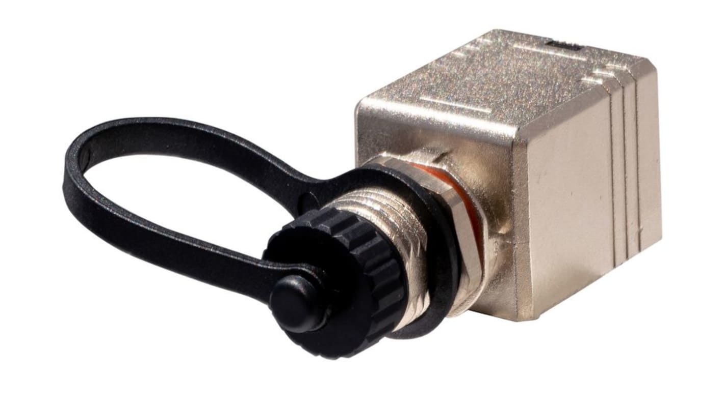 TUK Limited Adapter, M12 Buchse/RJ45 Buchse, Cat.6a, Typ Adapter