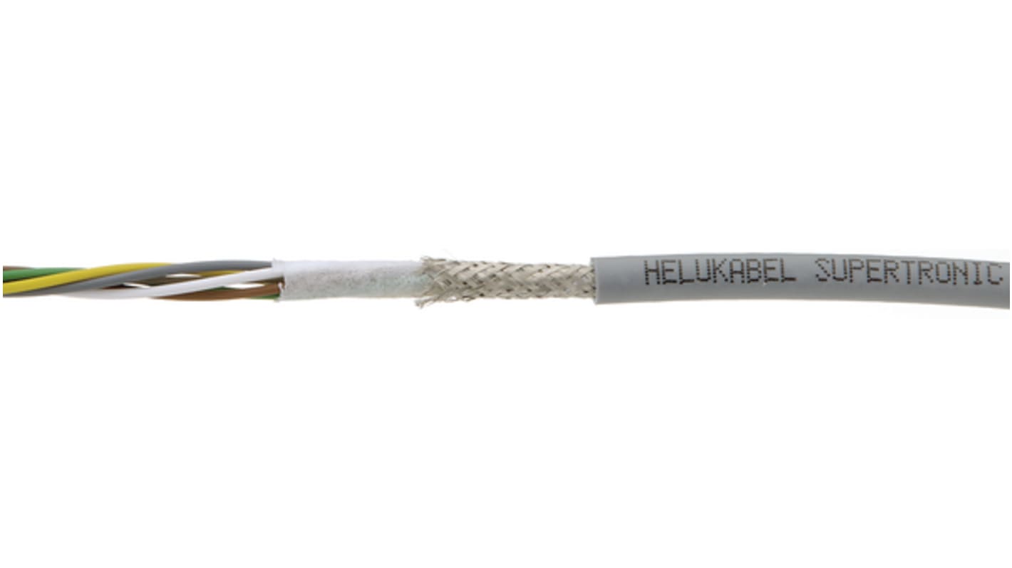 Helukabel SUPERTRONIC-C-PUR Grau Kunststoff