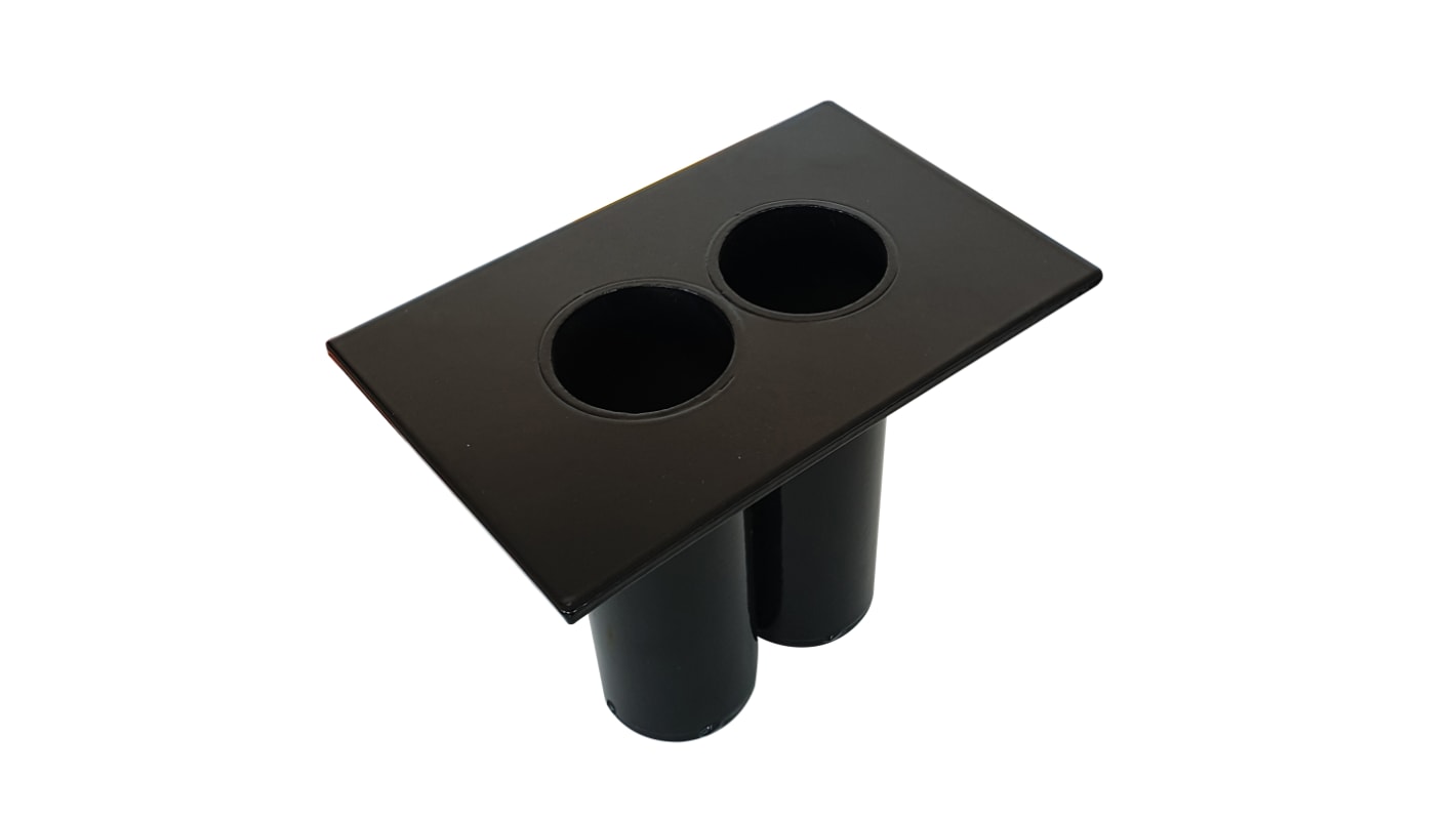 RS PRO Sockel Stahl Schwarz Sicherheits-Absperrung