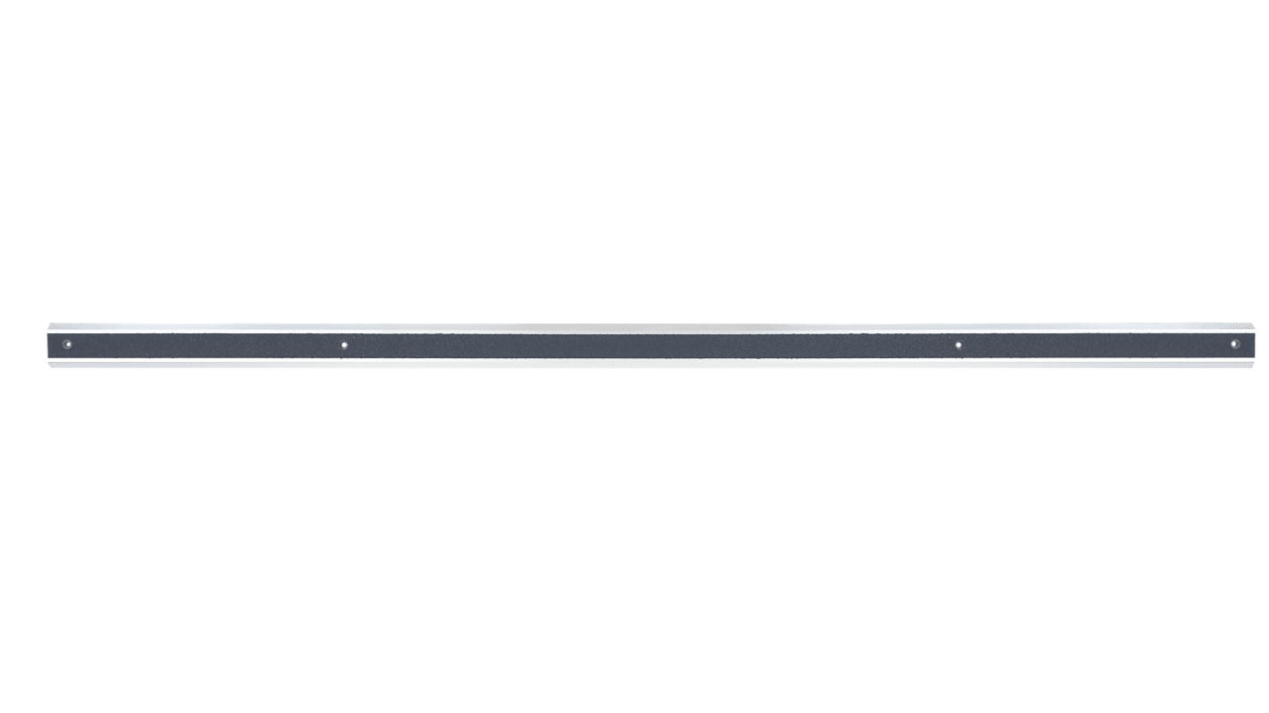 RS PRO Black/Grey Anti-Slip Aluminum, Quartz Sand Pad, Solid Finish 1300mm x 50mm x 5mm