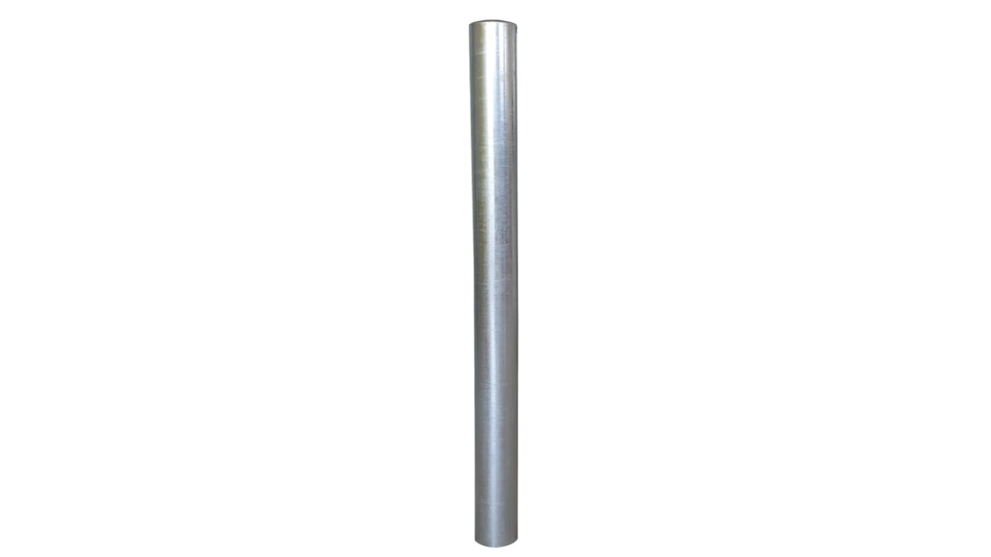RS PRO Grey Galvanised Steel Protection Barrier