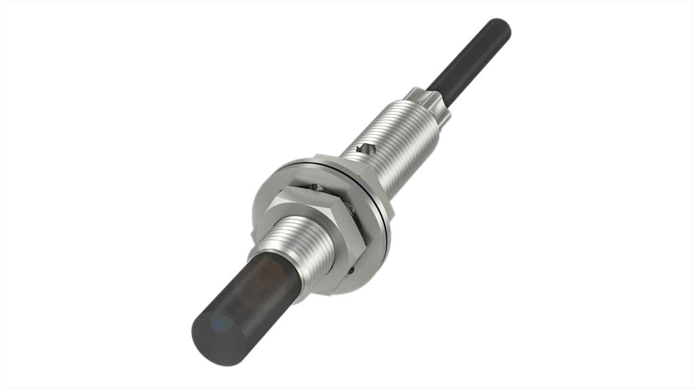 Sensor inductivo BALLUFF, M5 x 0.5, alcance 5 mm, salida PNP, 10 → 30 V dc, IP67