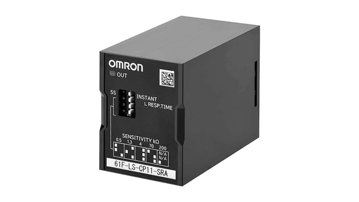 Controller livello Omron 61F-LS-CP08-ARA, 3 ingressi, alimentazione 240 V CA