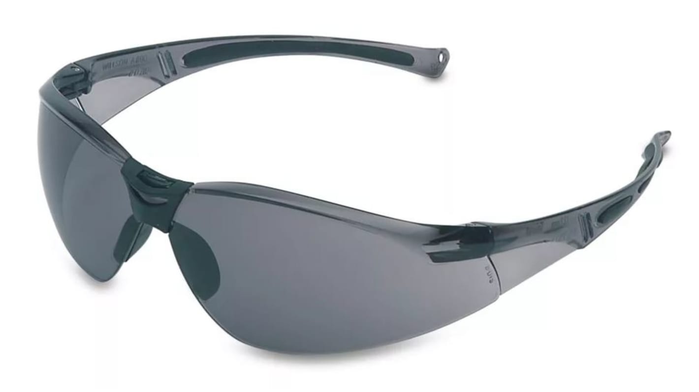 Honeywell Safety A800 Safety Glasses, Grey Polycarbonate Lens