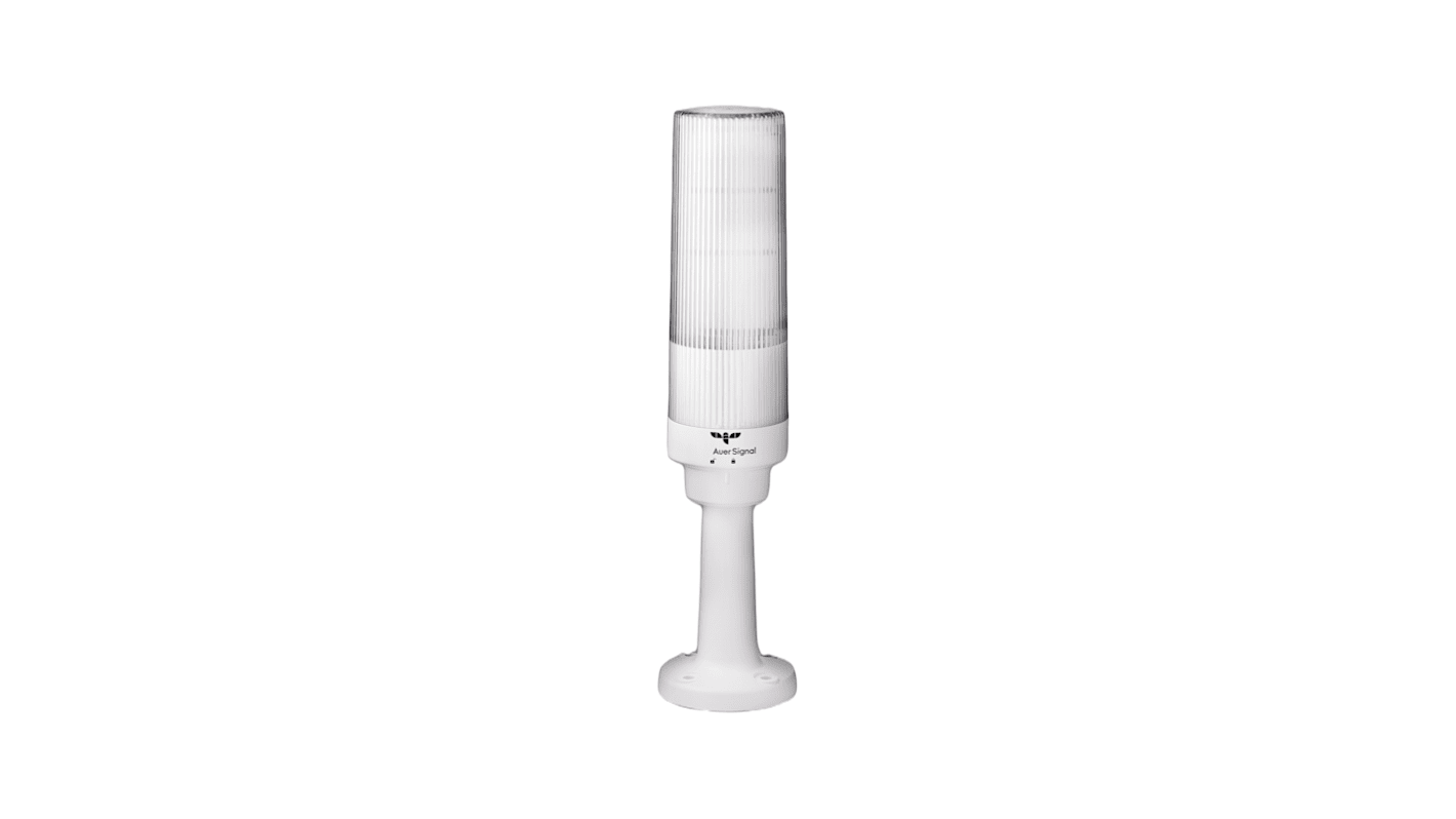 Rs-Online Torretta di segnalazione AUER Signal 110 V ac V dc LED 3 elementi lenti lenti Verde rosso giallo con Sirena