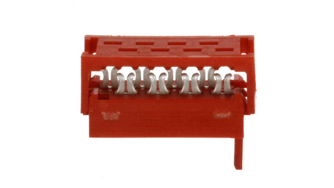 RS PRO 8-Way IDC Connector Plug for Cable Mount, 2-Row
