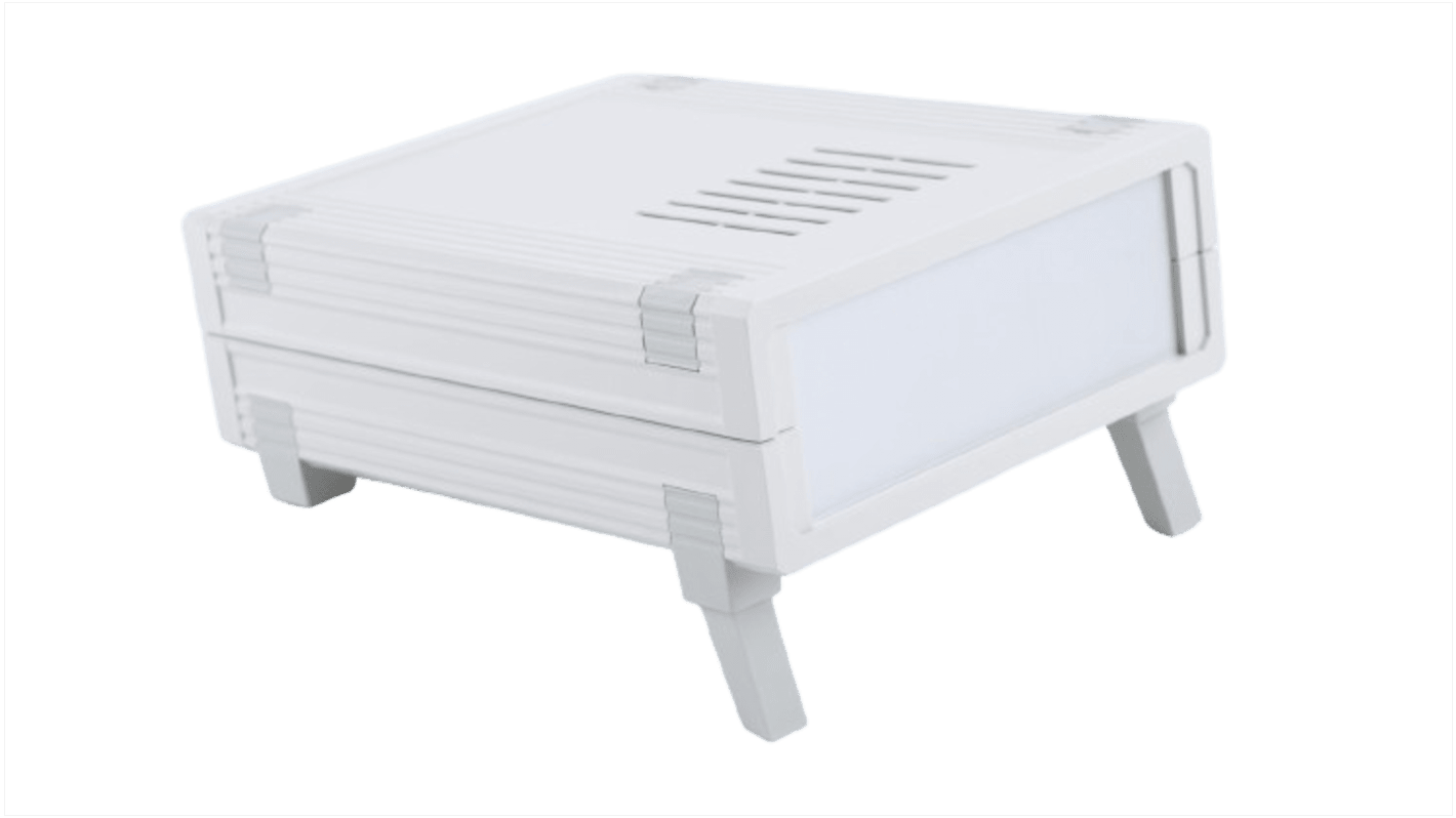 Bopla Ultramas Series Light Grey ABS General Purpose Enclosure, IP30, Light Grey Lid, 157.5 x 198.9 x 62.2mm