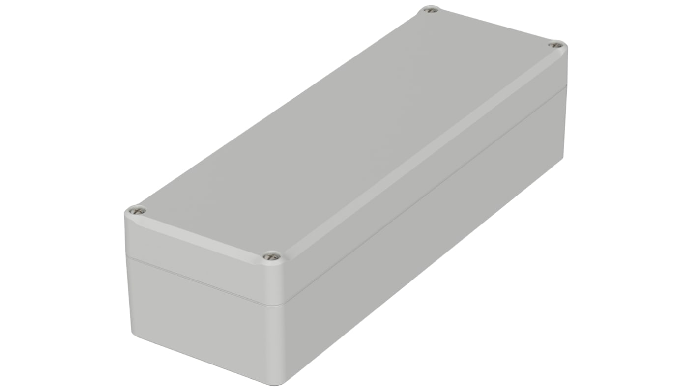 Bopla Euromas II Series Light Grey ABS General Purpose Enclosure, IP65, Light Grey Lid, 240 x 80 x 60mm