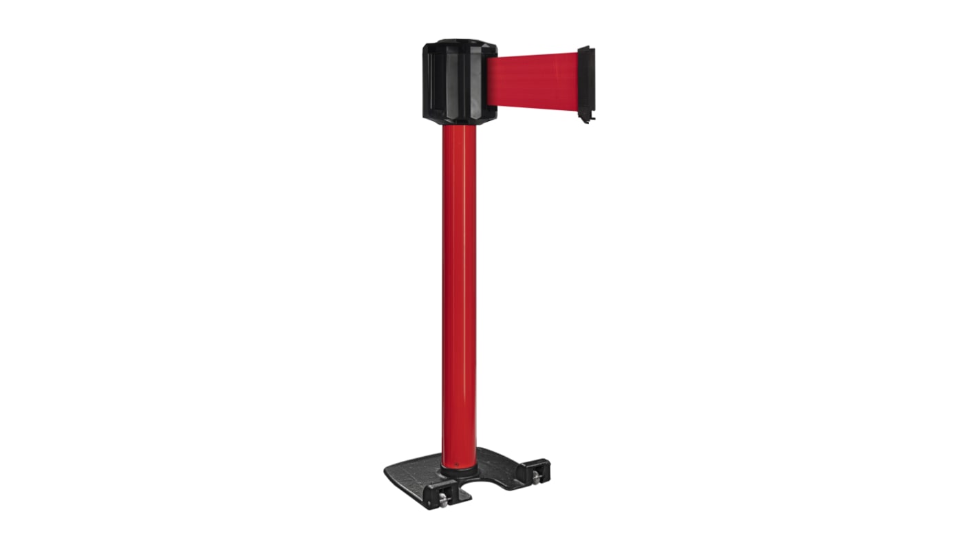 RS PRO Red Steel Strap Reel, 10m, Red Tape