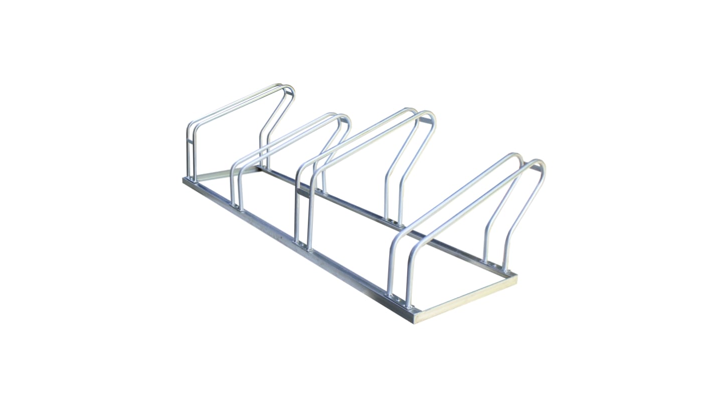 RS PRO Grey Galvanised Steel Bracket