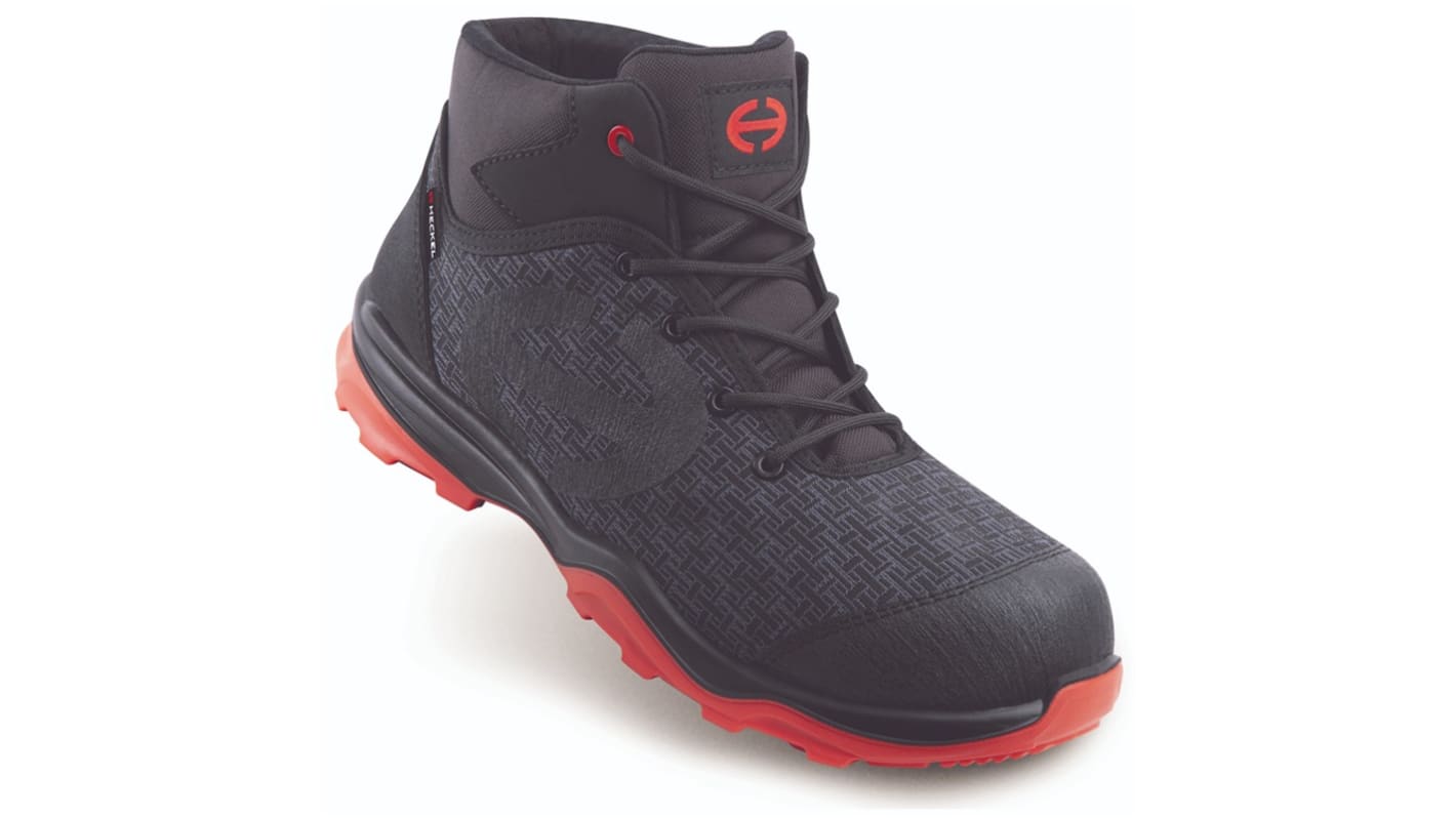 6750341 Heckel RUN R PLANET Unisex Black Non Metal Toe Capped Safety Shoes UK 7 EU 41 RS