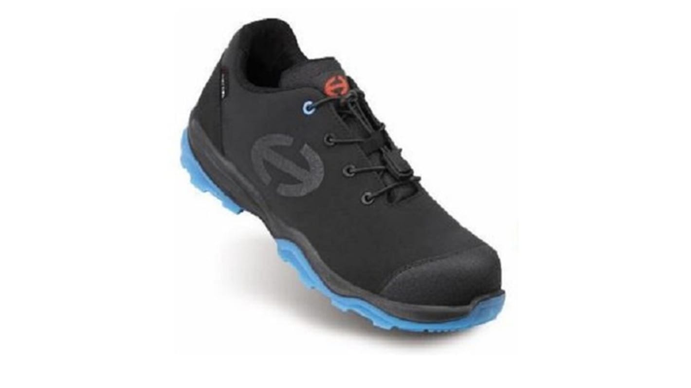 8888 RUN-R PLANET Men's Black Non Metal Toe Capped Safety Shoes, UK 13, EU 48