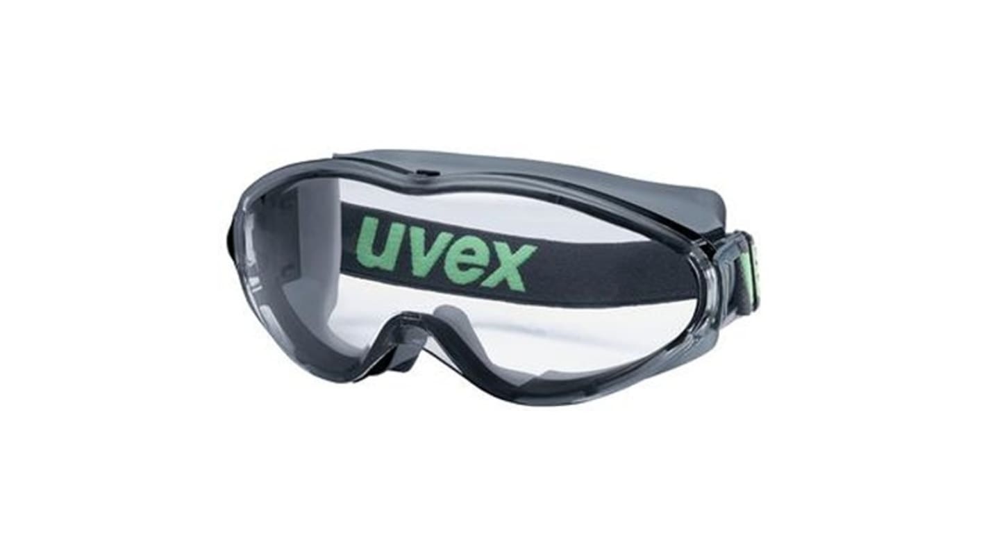 Uvex 9302, Scratch Resistant Anti-Mist Safety Goggles with Clear Lenses