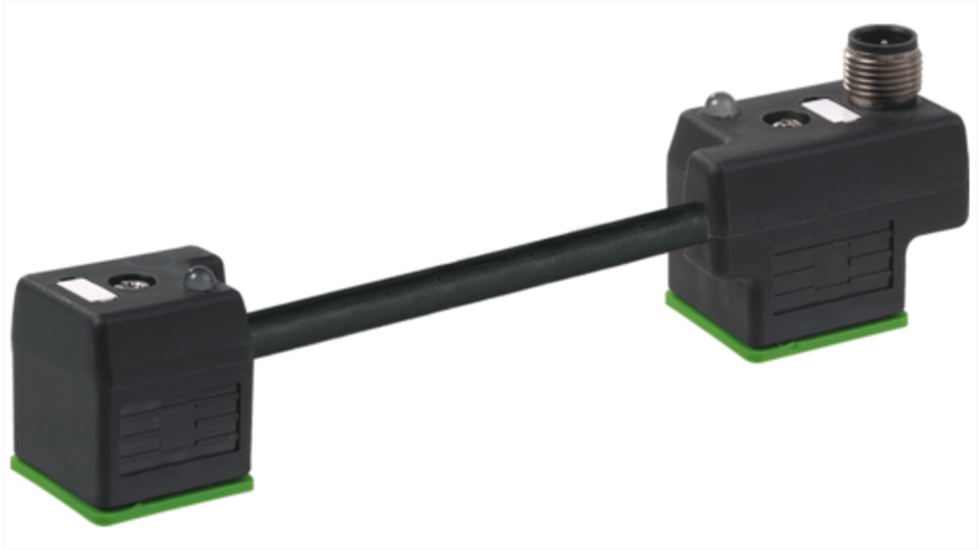 Murrelektronik Limited Solenoid Valve Cable Plug for use with MSUD Valve