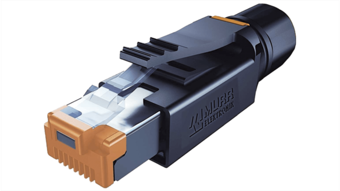 Murrelektronik Limited 7000 Series Male RJ45 Connector, Cable Mount, Cat6a 1 Port 1 -Way