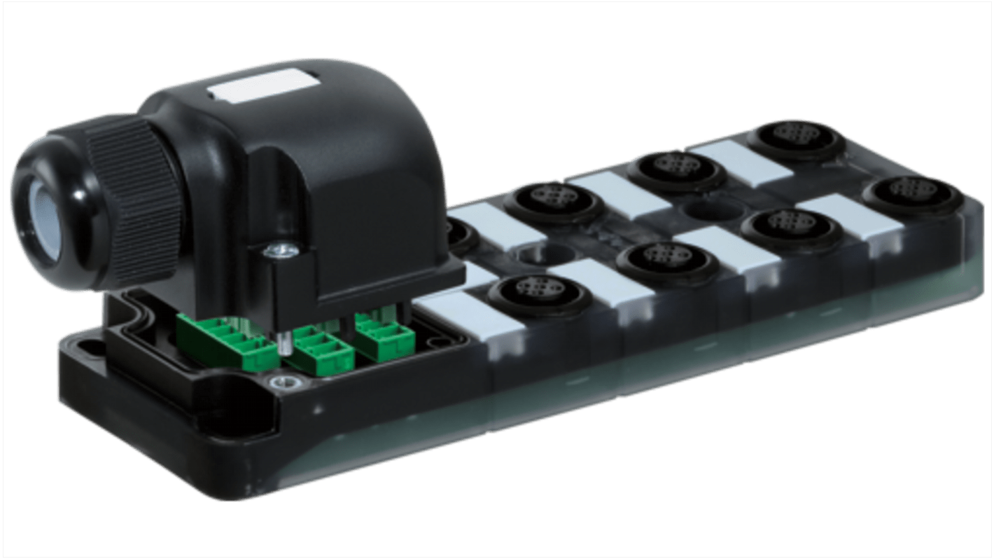 Murrelektronik Limited EXACT12 Series Sensor Hub, M12, 8 way, 5 port