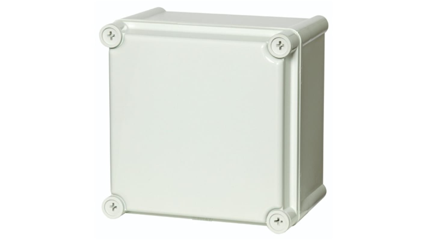 Caja de uso general Fibox de Policarbonato Gris, 190 x 190 x 130mm, IP65