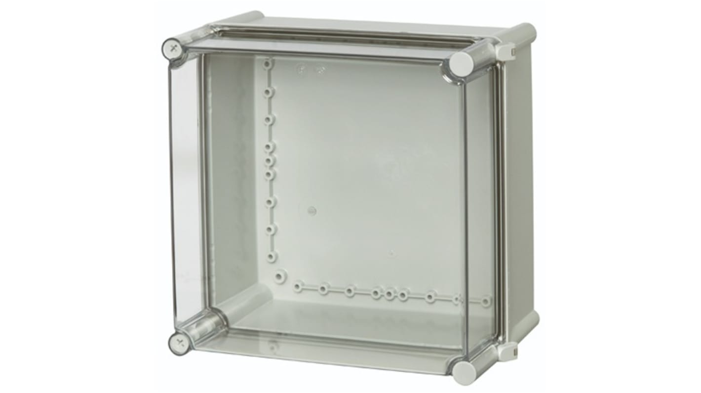 Caja de uso general Fibox de Policarbonato Gris, 280 x 280 x 130mm, IP65