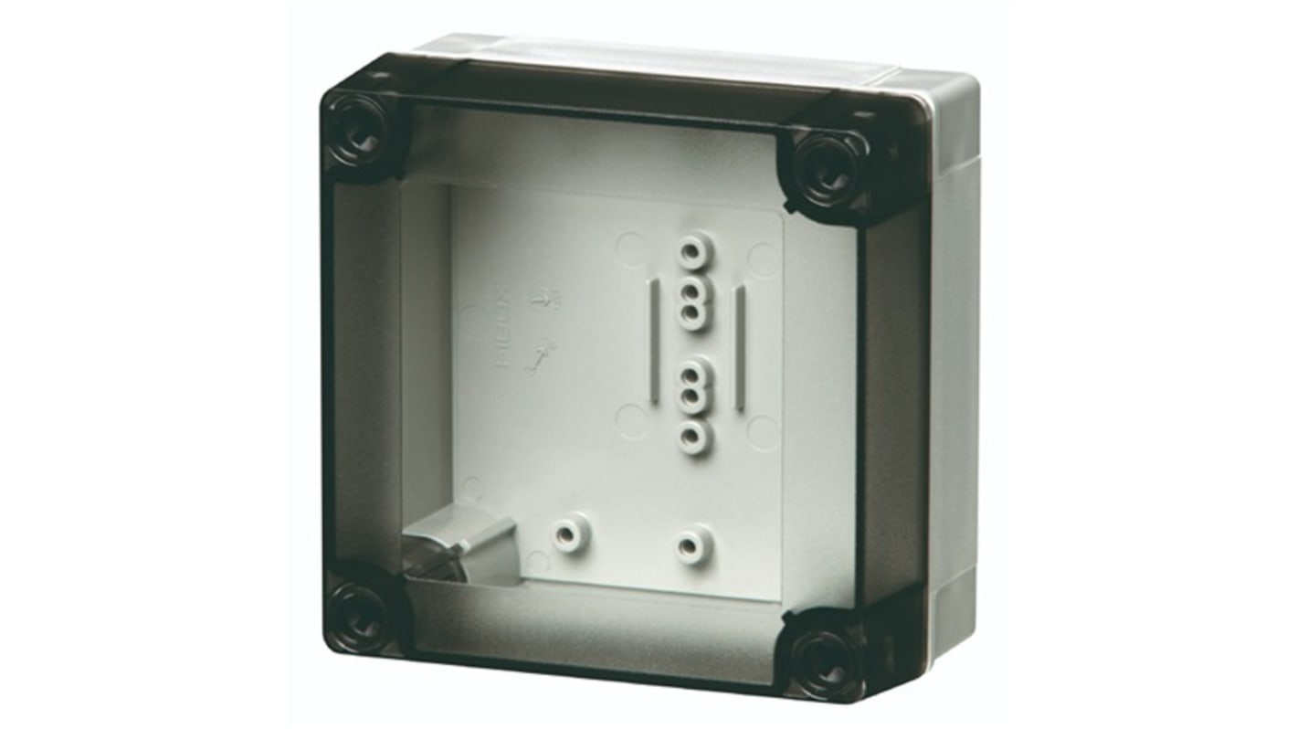 Contenitore generico Fibox in Policarbonato 100 x 100 x 50mm, col. Grigio, IP67