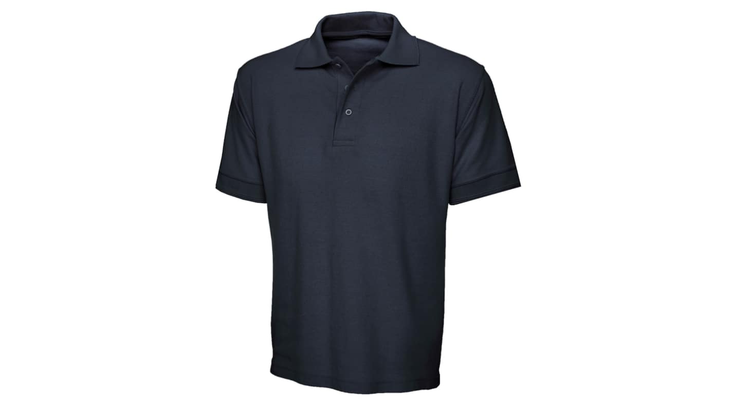 RS PRO Navy 50% Cotton, 50% Polyester Polo Shirt, UK- X Small