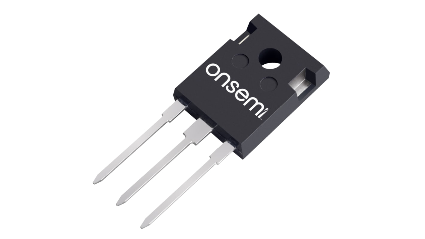 onsemi N沟道IGBT, Ic 150 A, VCEO 1200 V, 3针, TO247-3LD, 通孔安装