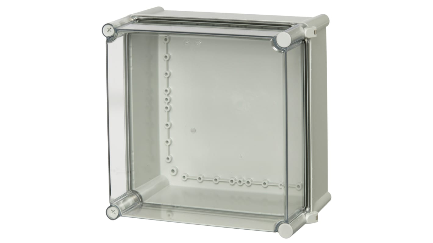 Caja Fibox de Policarbonato RAL 7035 Gris luminoso, 280 x 280 x 180mm, IP65