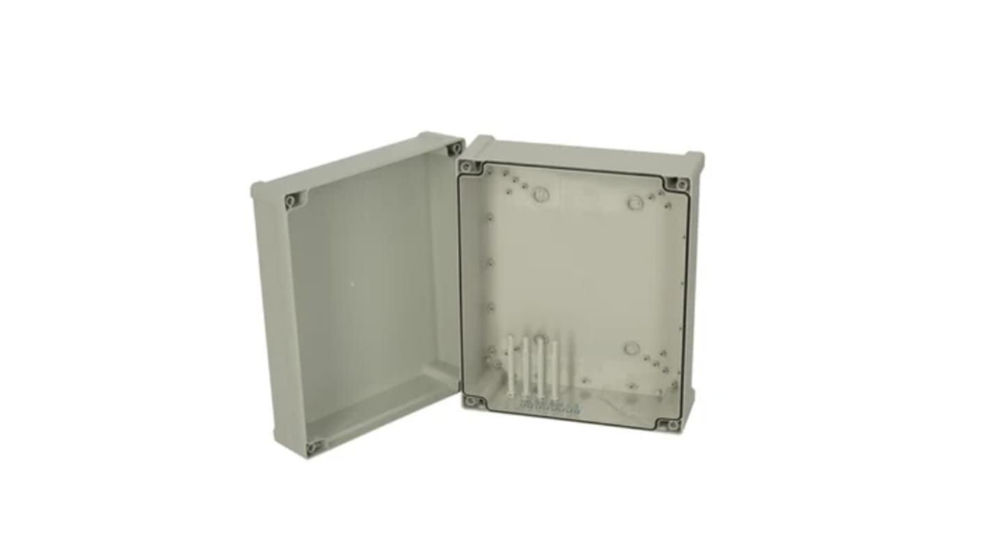 Boîtier Fibox TA en ABS, 344 x 289 x 161.5mm, Gris IP65