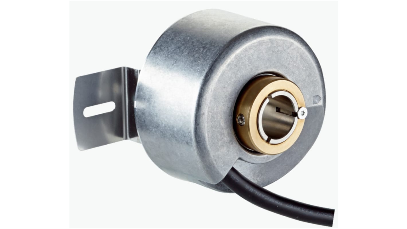 SICK DBS60E Series Incremental Incremental Encoder, 100ppr ppr, HTL/Push Pull Signal, Hollow Type, 14mm Shaft