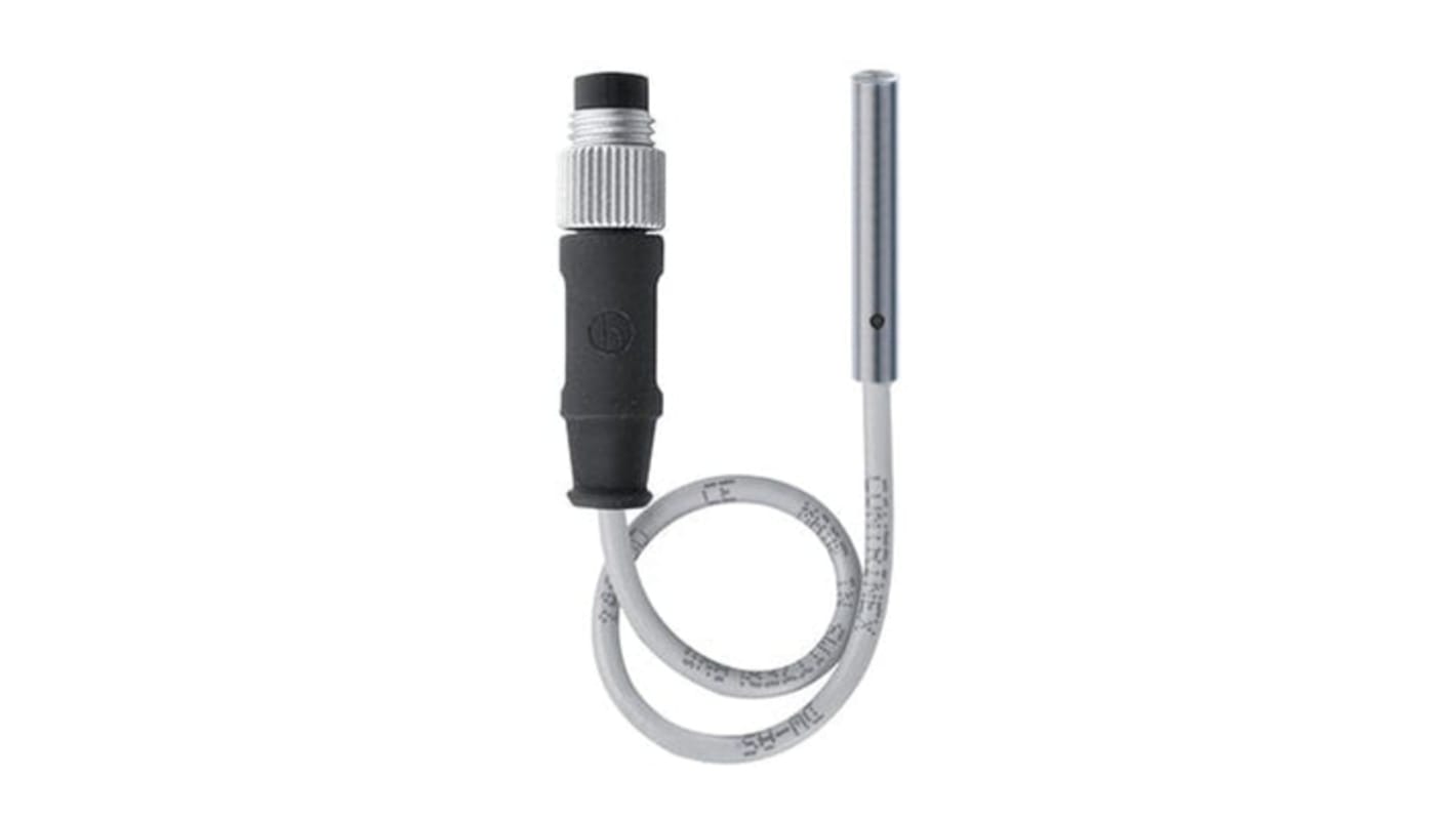 Contrinex from Molex 120253 Series Inductive Barrel-Style Proximity Sensor, 3 mm Detection, PNP Output, IP68, IP69K