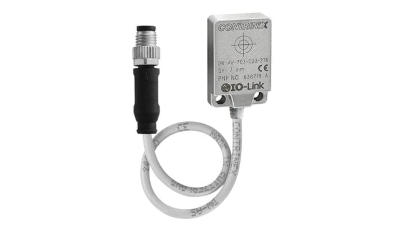 Contrinex from Molex 120253 Näherungssensor Induktiv, Rechteckig 7 mm NPN, IP68, IP69K