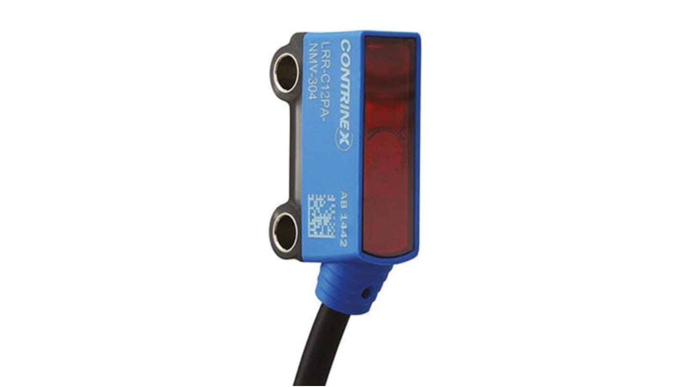 Contrinex from Molex Reflex Photoelectric Sensor, Block Sensor, 20 → 3000 mm Detection Range