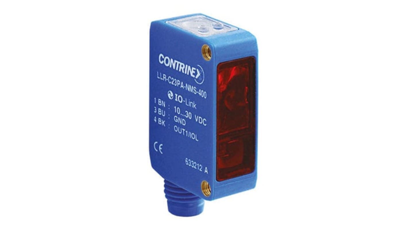 Contrinex from Molex Kubisch Optischer Sensor, Durchgangsstrahl, M8-Steckverbinder