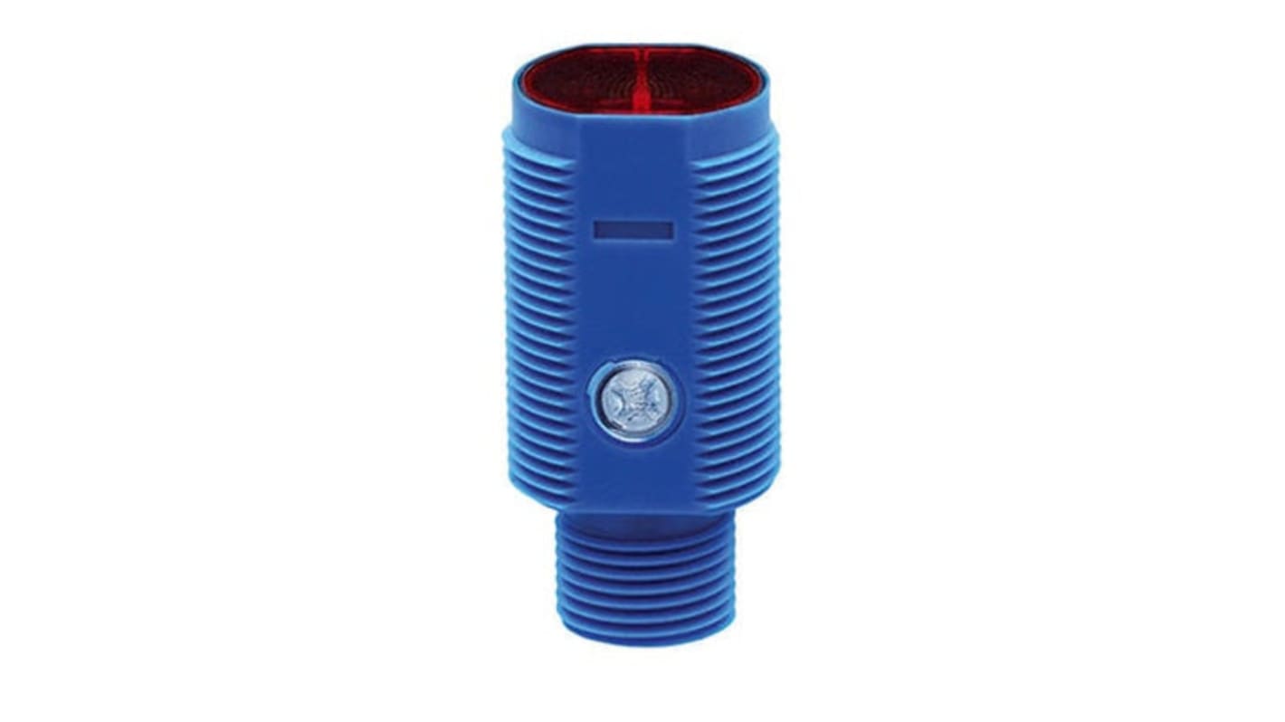 Rs-Online Sensore fotoelettrico Cilindrico 8888 a diffusione rilevamento 3 → 1200 mm uscita PNP