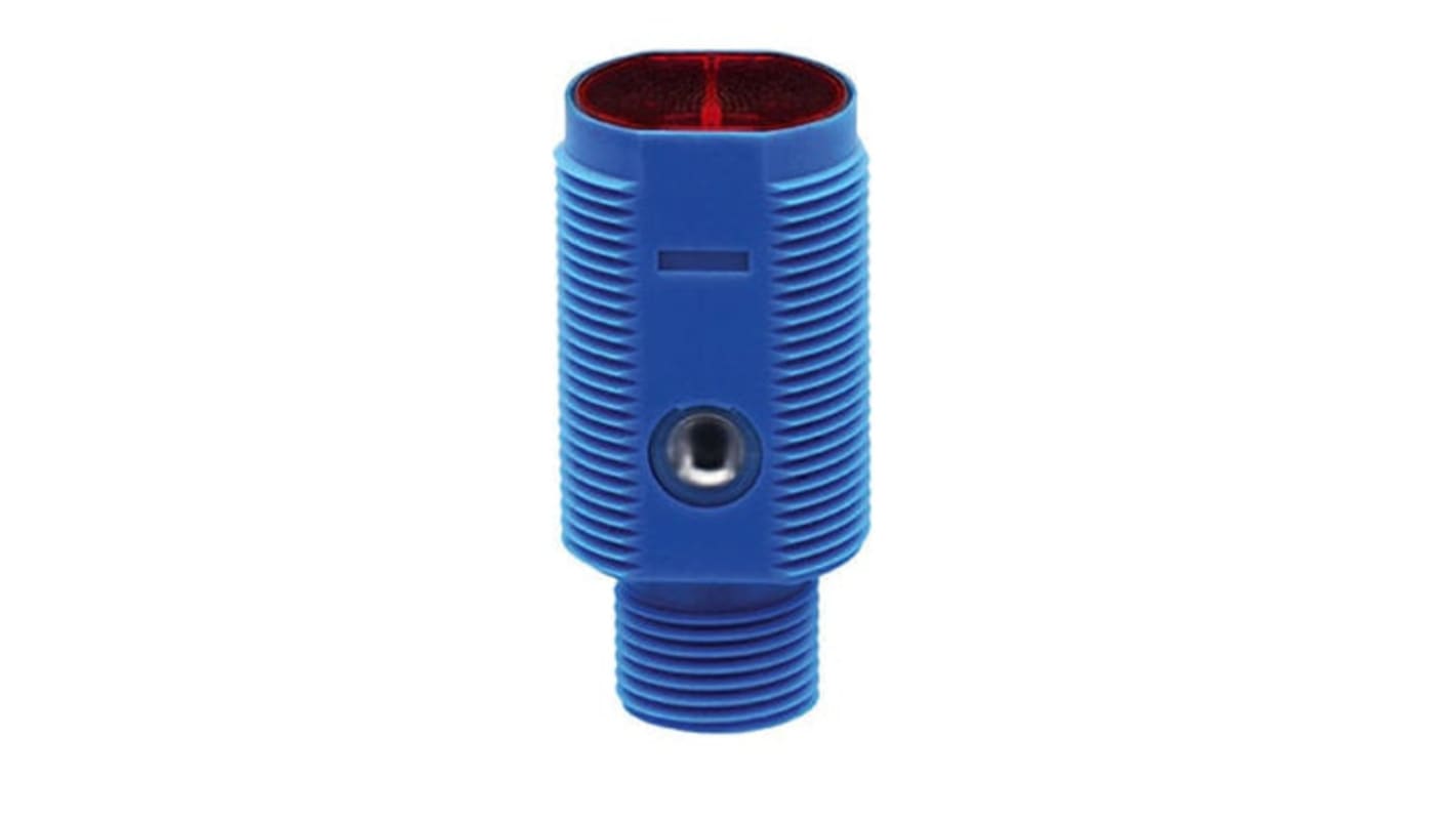 Rs-Online Sensore fotoelettrico Cilindrico 8888 a retroriflessione rilevamento 20 → 7000 mm uscita NPN