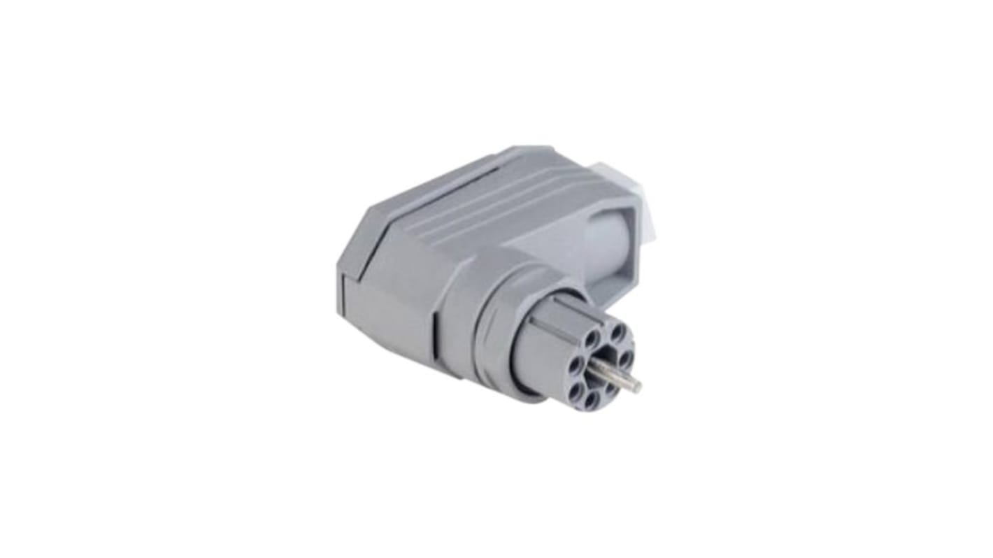 Hirschmann Industrial Circular Connectors, 7 Contacts, Cable Mount, Socket, Female, IP65, N6R FF Series