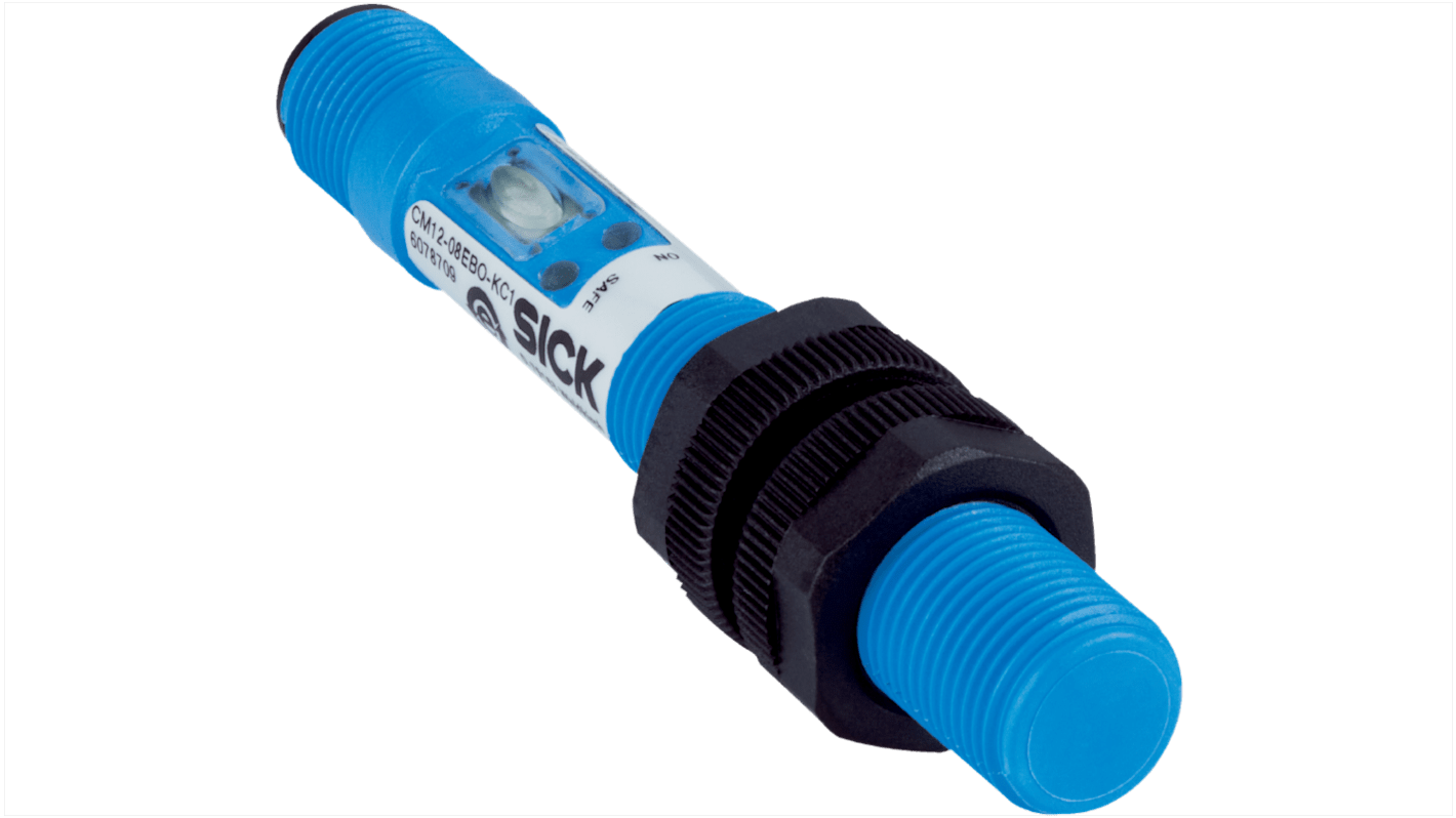 Rs-Online Sensore di prossimità Cilindro filettato SICK M12 rilevamento 0 5 → 4 mm 0 5 → 8 mm 10 → 36 V